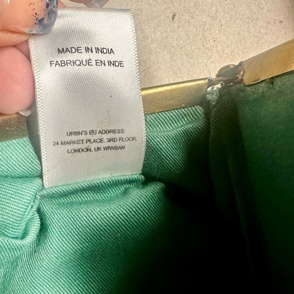 Anthropologie Moroccan Tile Print Clutch - Picture 5 of 7